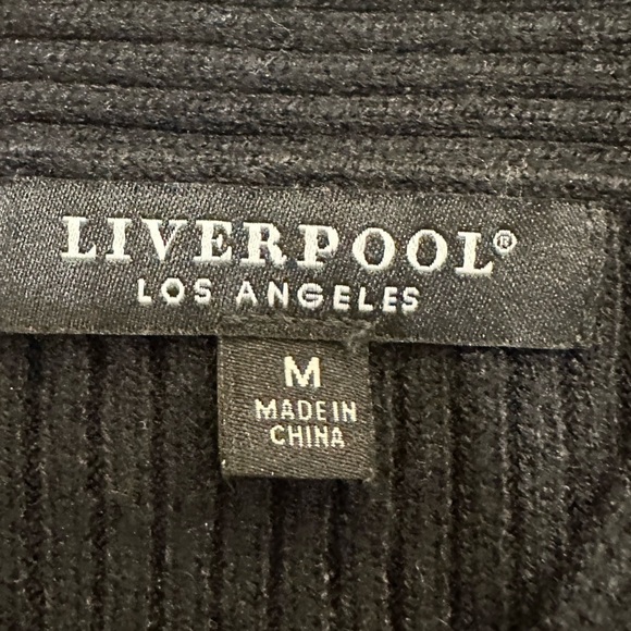 Liverpool Los Angeles Women’s Cable Twist Sweater black & grey size M - Picture 6 of 10